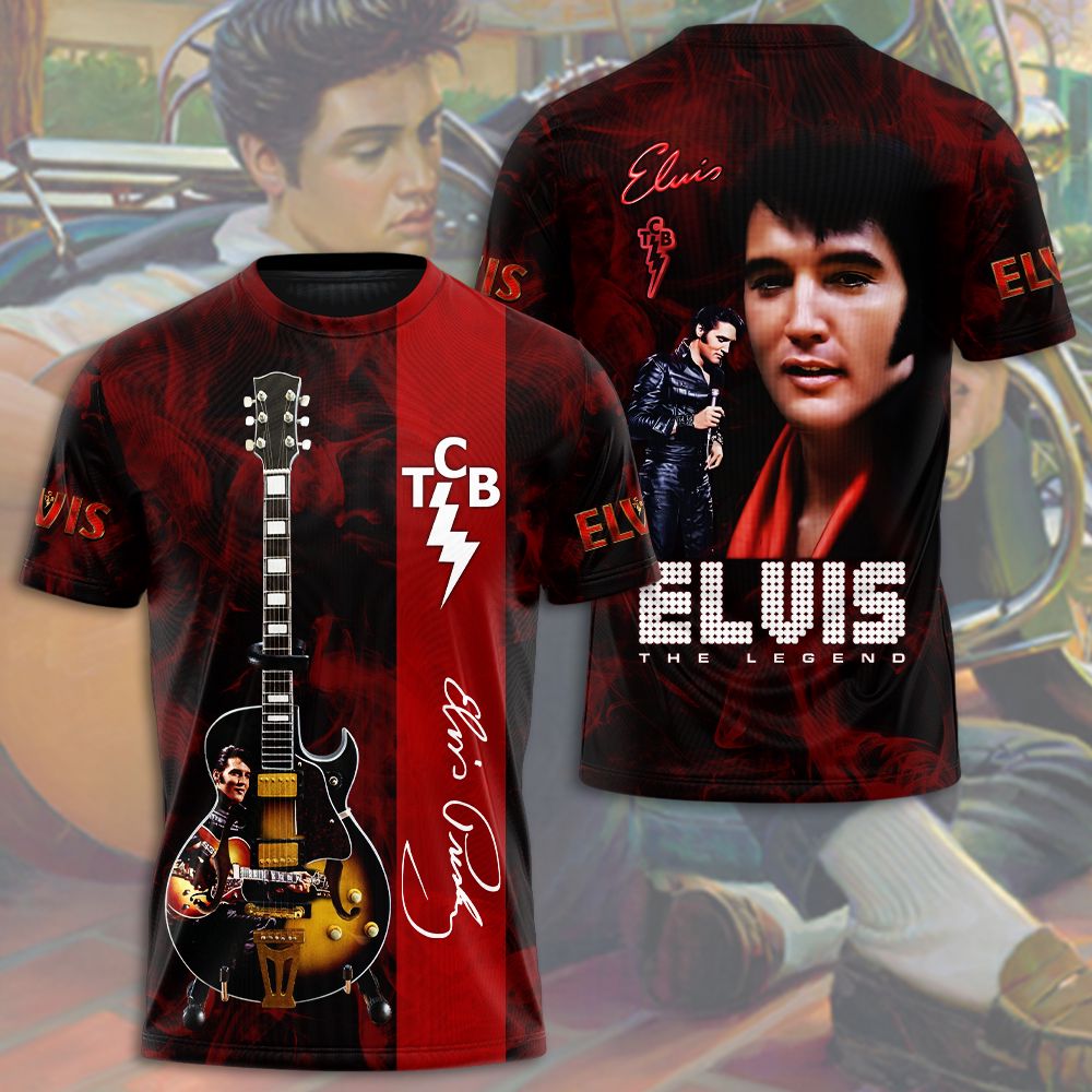 Elvis Presley 3D All Over Print Hoodie , Sweatshirt T-Shirt – Gift for Women – Christmas Gift
