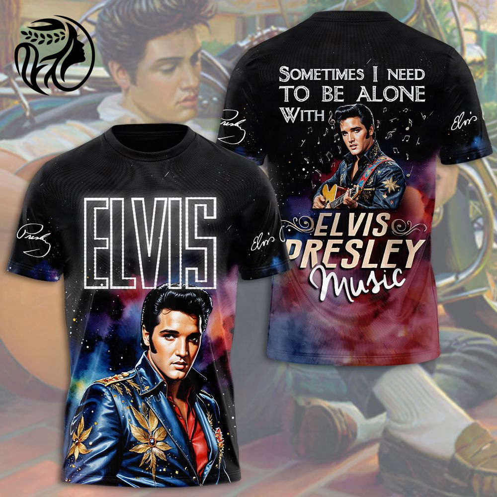 Elvis Presley 3D All Over Print Hoodie , Sweatshirt T-Shirt – Gift for Women – Christmas Gift