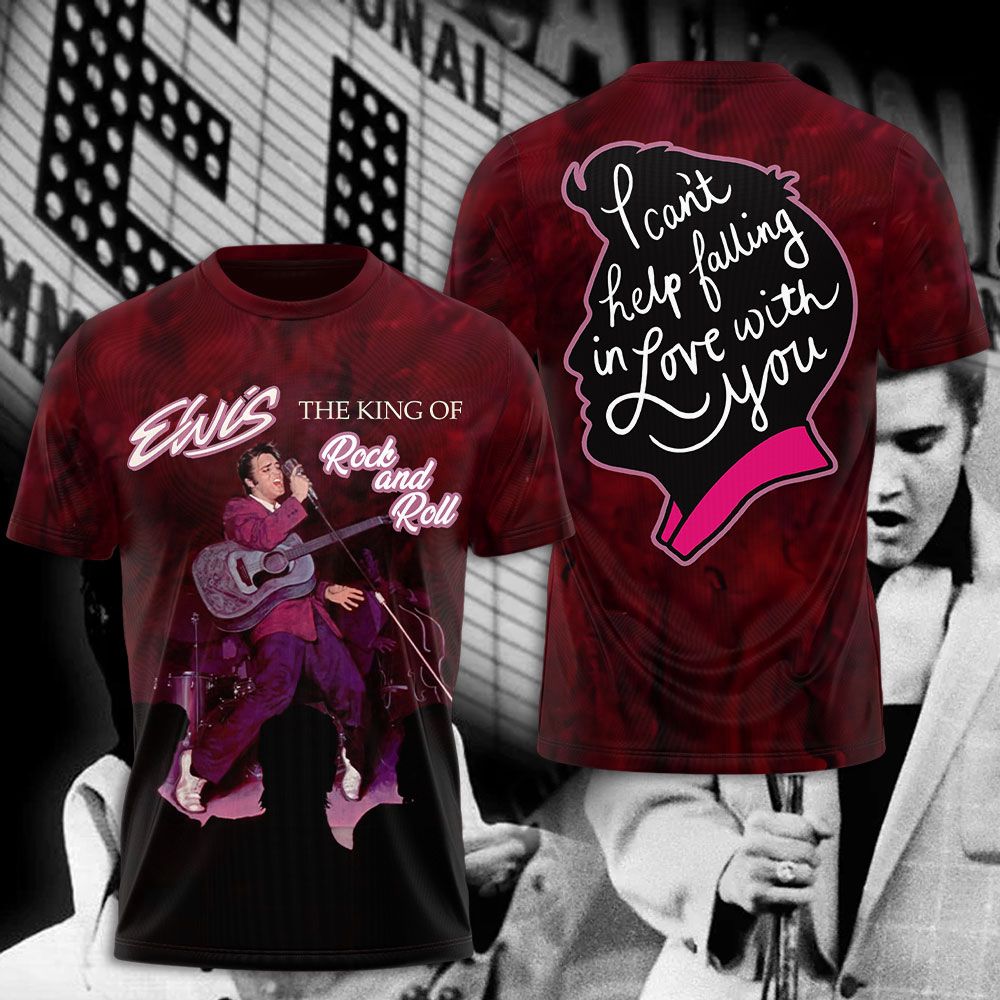 Elvis Presley 3D All Over Print Hoodie , Sweatshirt T-Shirt – Gift for Women – Christmas Gift Elvis Presley 3D All Over Print Hoodie , Sweatshirt T-Shirt – Gift for Women – Christmas Gift
