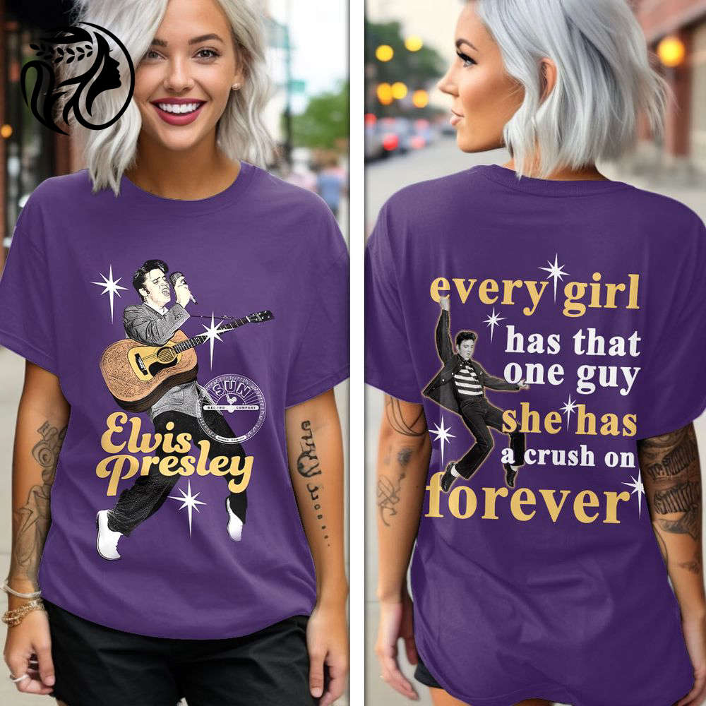 Elvis Presley 3D All Over Print Hoodie , Sweatshirt T-Shirt – Gift for Women – Christmas Gift
