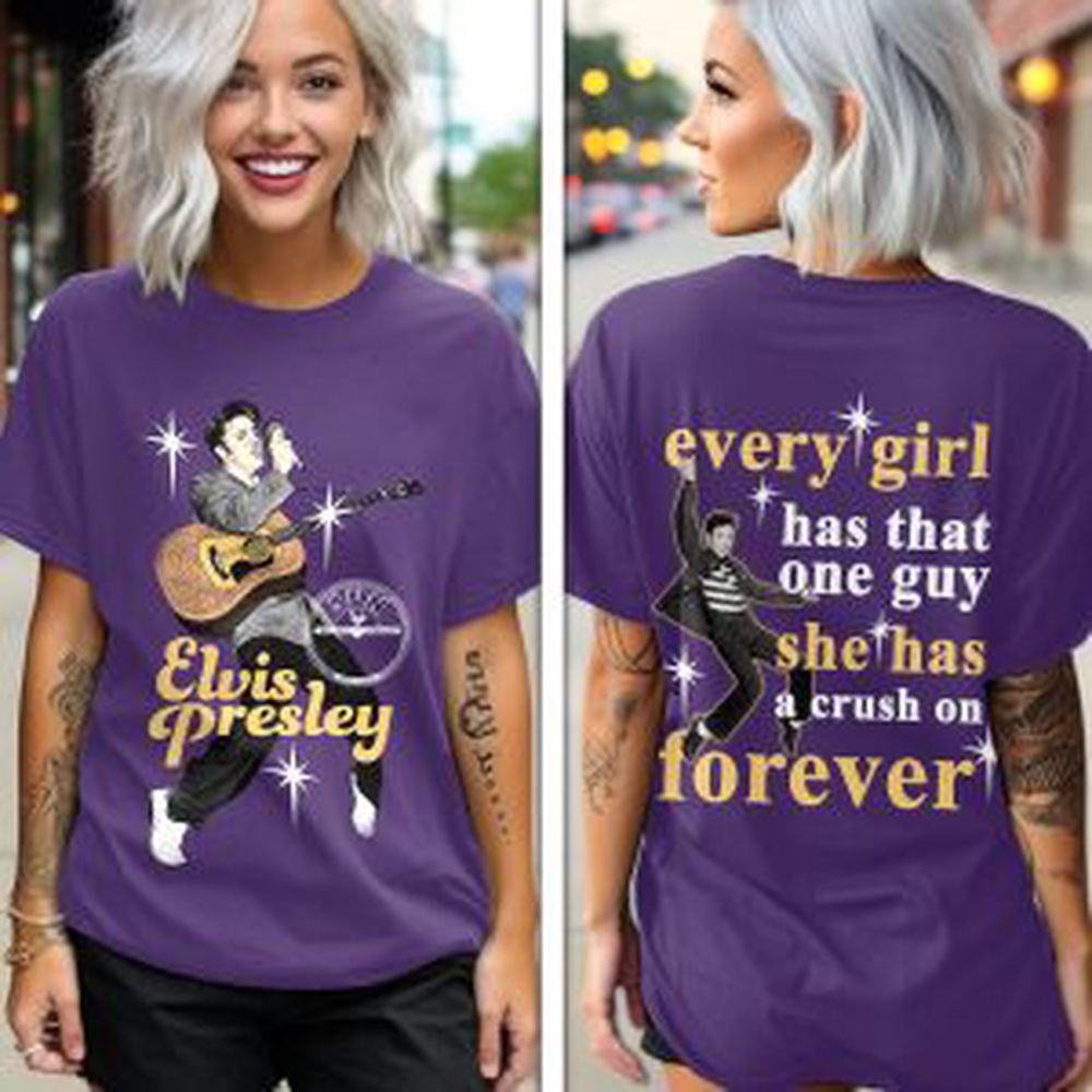 Elvis Presley 3D All Over Print Hoodie , Sweatshirt T-Shirt – Gift for Women – Christmas Gift
