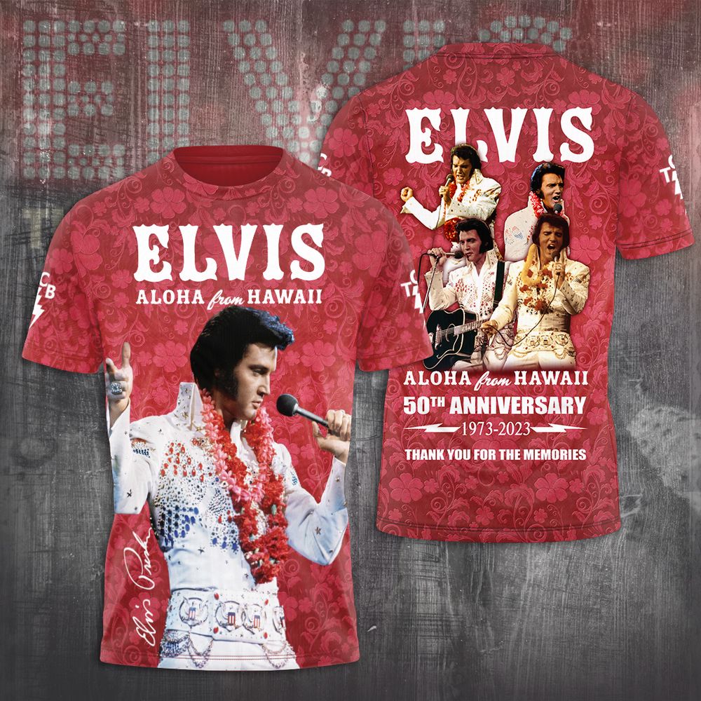 Elvis Presley 3D All Over Print Hoodie , Sweatshirt T-Shirt – Gift for Women – Christmas Gift