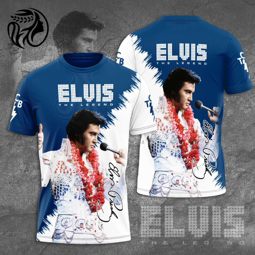 Elvis Presley 3D All Over Print Hoodie , Sweatshirt T-Shirt – Gift for Women – Christmas Gift
