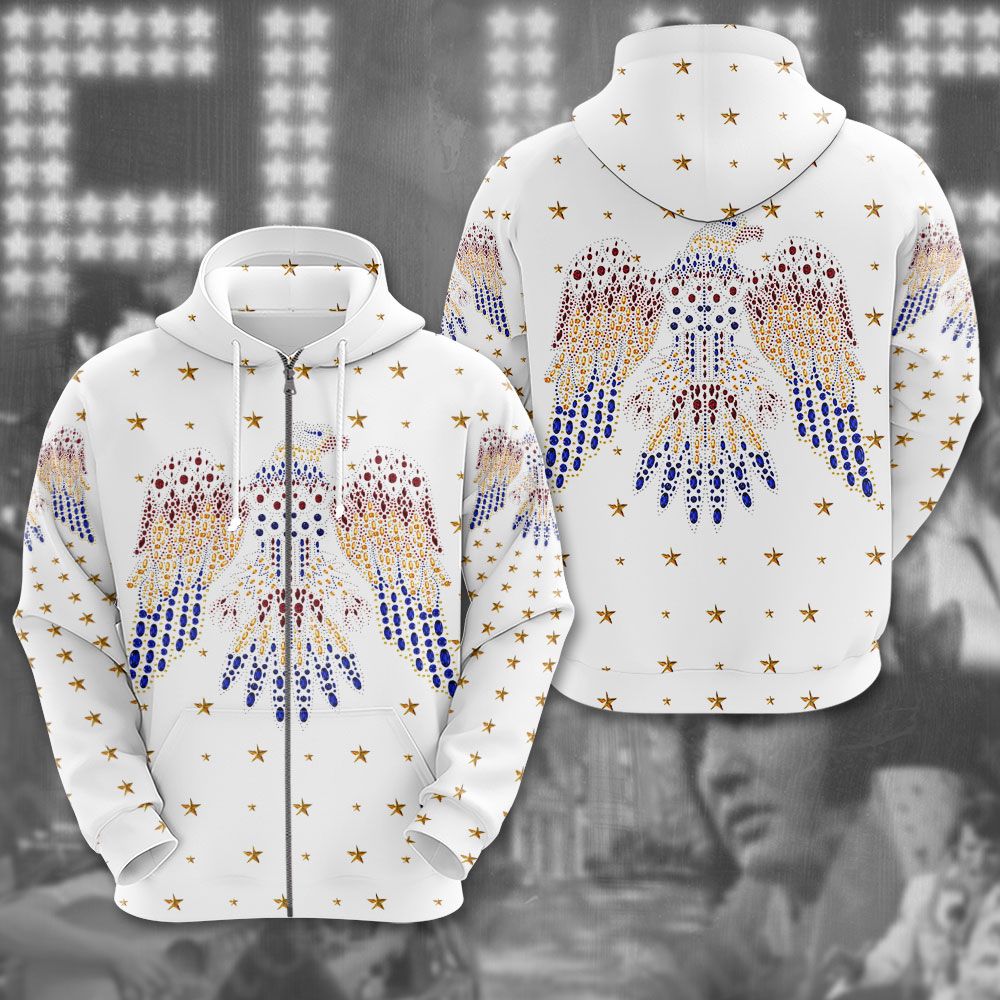 Elvis Presley 3D All Over Print Hoodie , Sweatshirt T-Shirt – Gift for Women – Christmas Gift