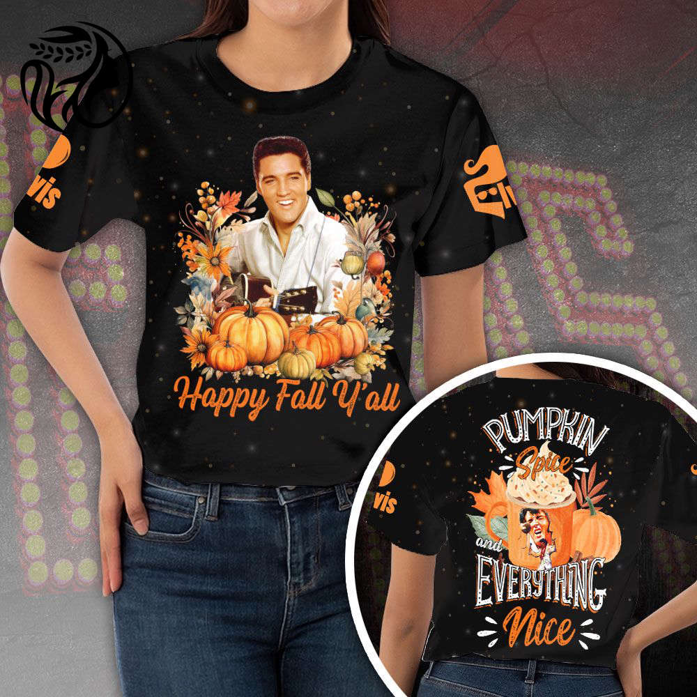 Elvis Presley 3D All Over Print Hoodie , Sweatshirt T-Shirt – Gift for Women – Christmas Gift