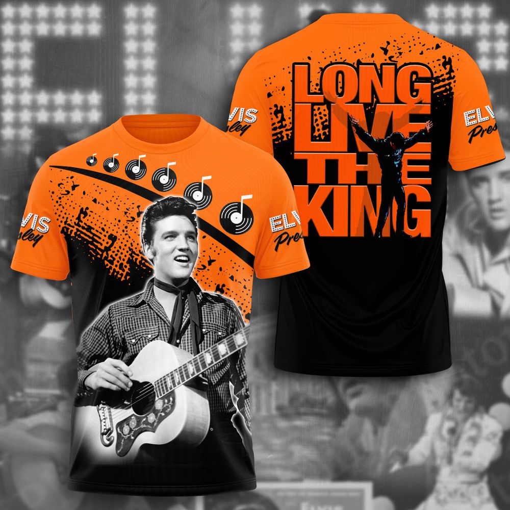 Elvis Presley 3D All Over Print Hoodie , Sweatshirt T-Shirt – Gift for Women – Christmas Gift