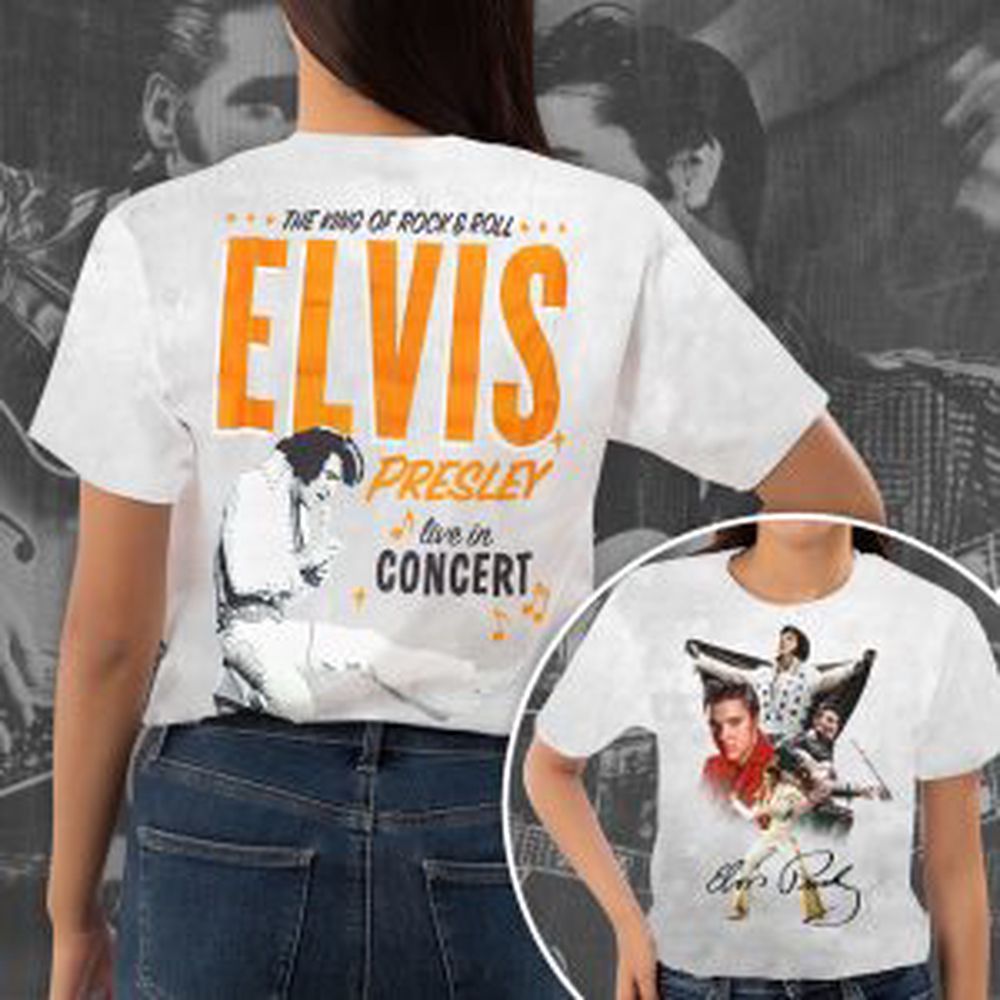 Elvis Presley 3D All Over Print Hoodie , Sweatshirt T-Shirt – Gift for Women Men – Christmas Gift
