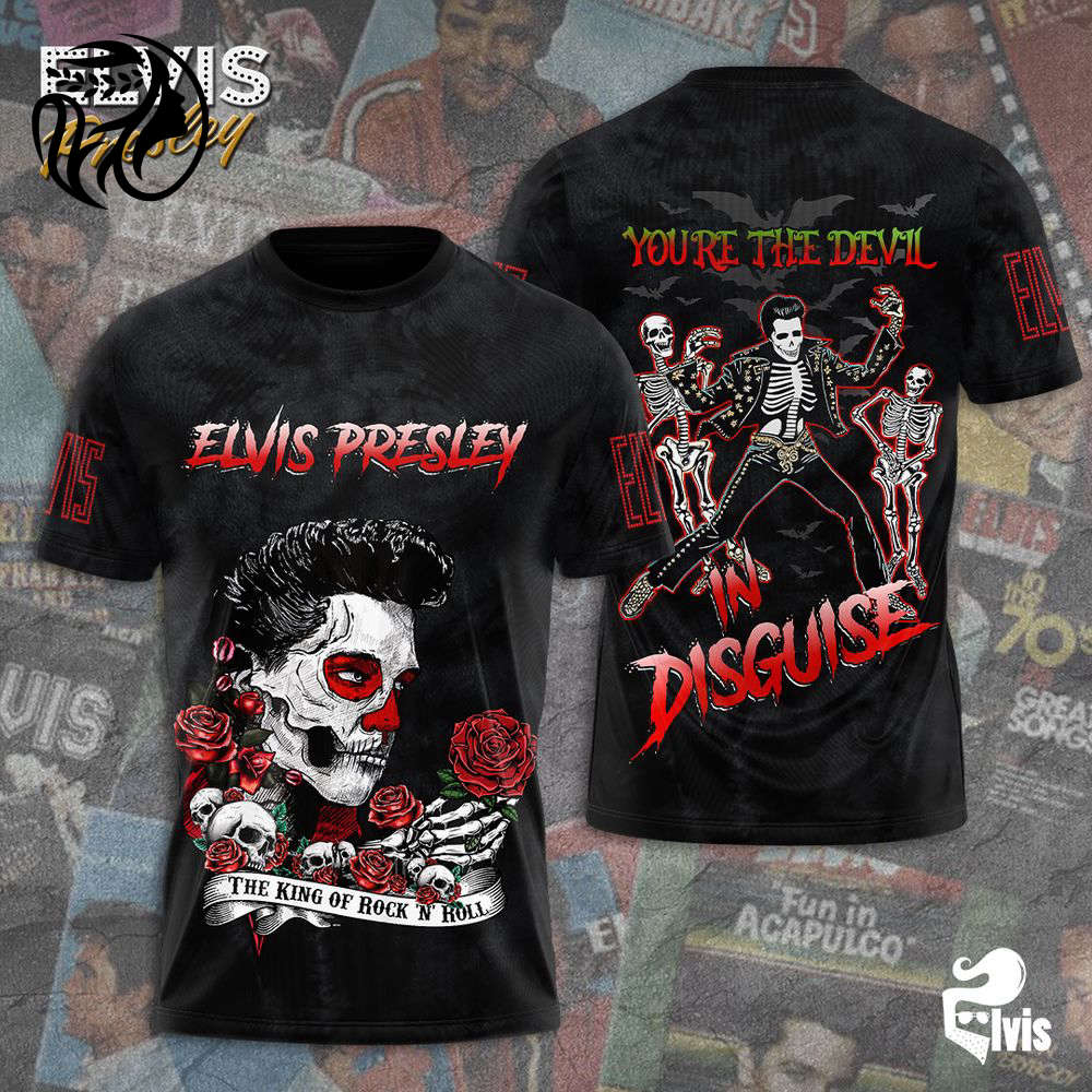 Elvis Presley 3D All Over Print Hoodie , Sweatshirt T-Shirt – Gift for Women Men – Christmas Gift
