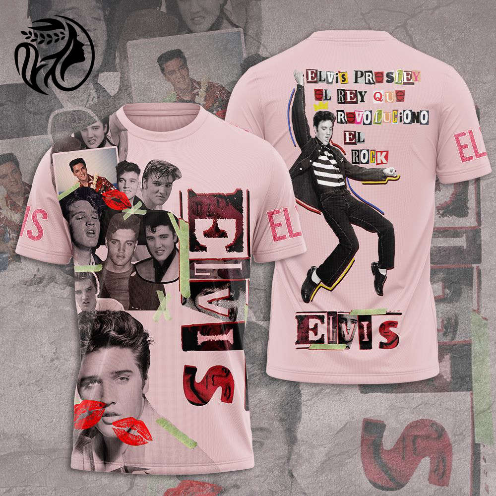 Elvis Presley 3D All Over Print Hoodie , Sweatshirt T-Shirt – Gift for Women Men – Christmas Gift