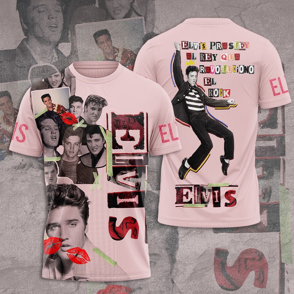 Elvis Presley 3D All Over Print Hoodie , Sweatshirt T-Shirt – Gift for Women Men – Christmas Gift