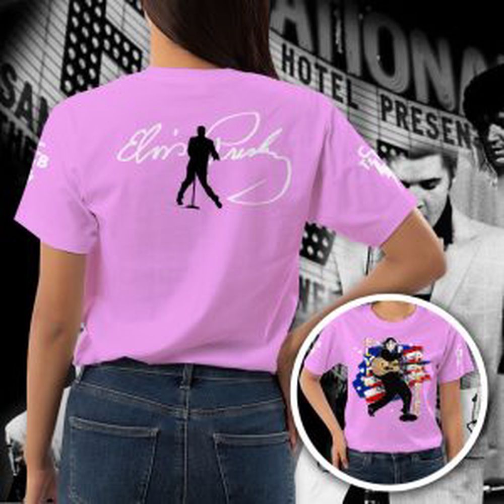 Elvis Presley 3D All Over Print Hoodie , Sweatshirt T-Shirt – Gift for Women Men – Christmas Gift