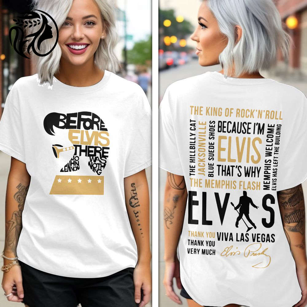 Elvis Presley 3D All Over Print Hoodie , Sweatshirt T-Shirt – Gift for Women Men – Christmas Gift