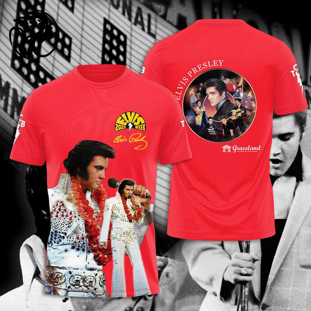 Elvis Presley 3D All Over Print Hoodie , Sweatshirt T-Shirt – Gift for Women Men – Christmas Gift