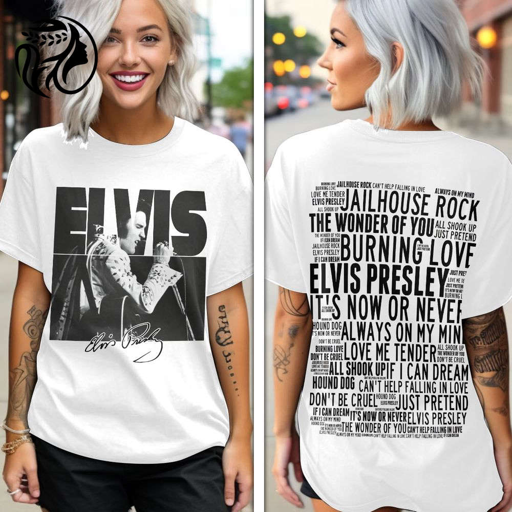 Elvis Presley 3D All Over Print Hoodie , Sweatshirt T-Shirt – Gift for Women Men – Christmas Gift