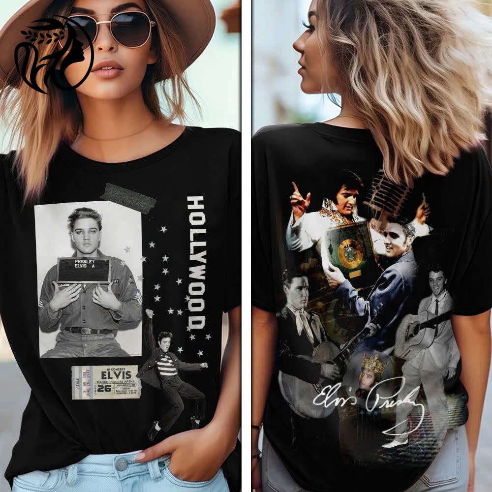 Elvis Presley 3D All Over Print Hoodie , Sweatshirt T-Shirt – Gift for Women Men – Christmas Gift