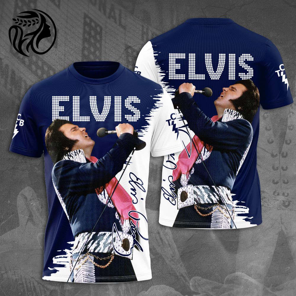 Elvis Presley 3D All Over Print Hoodie , Sweatshirt T-Shirt – Gift for Women Men – Christmas Gift