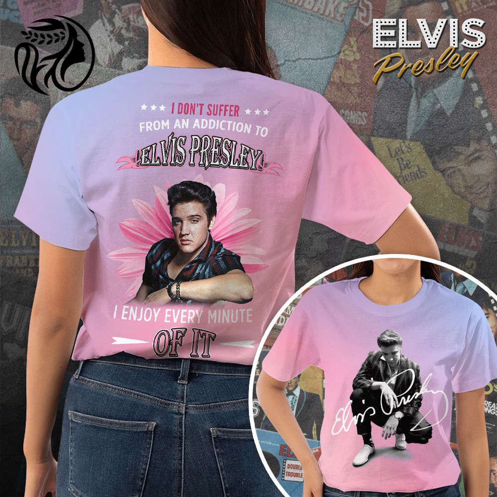 Elvis Presley 3D All Over Print Hoodie , Sweatshirt T-Shirt – Gift for Women Men – Christmas Gift