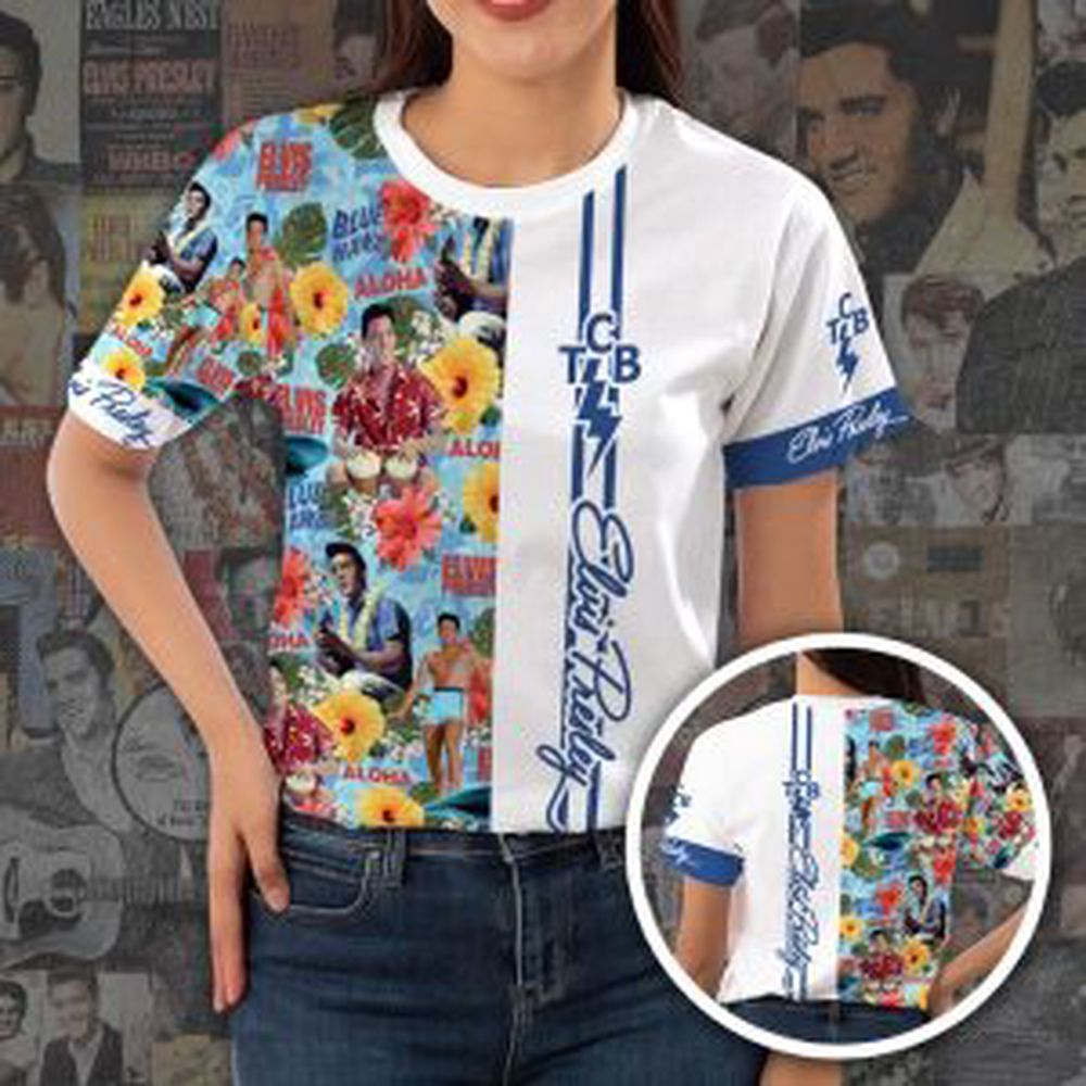 Elvis Presley 3D All Over Print Hoodie , Sweatshirt T-Shirt – HUANNM 4341