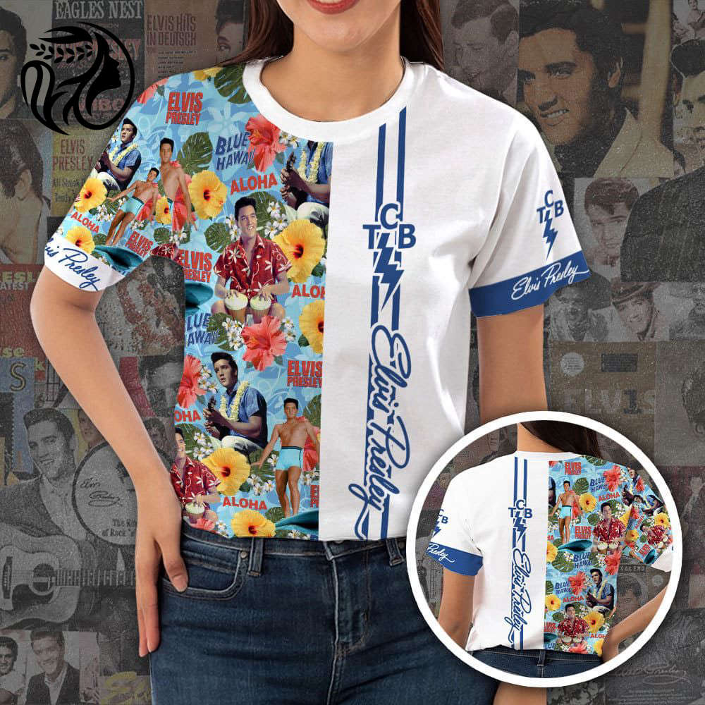 Elvis Presley 3D All Over Print Hoodie , Sweatshirt T-Shirt – HUANNM 4341