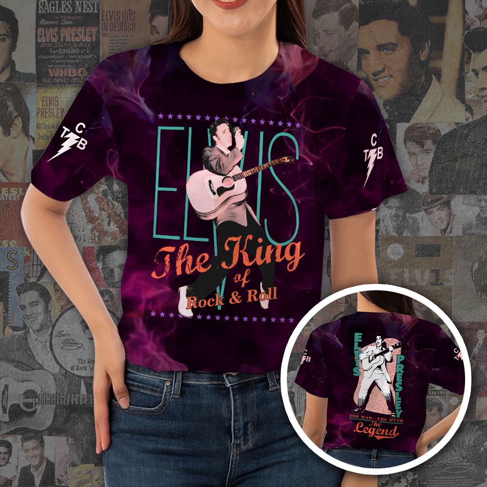Elvis Presley 3D All Over Print Hoodie , Sweatshirt T-Shirt – HUANNM 4343.1