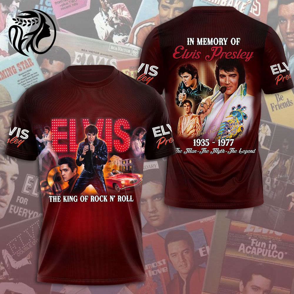 Elvis Presley 3D All Over Print Hoodie , Sweatshirt T-Shirt – MAITM 7287