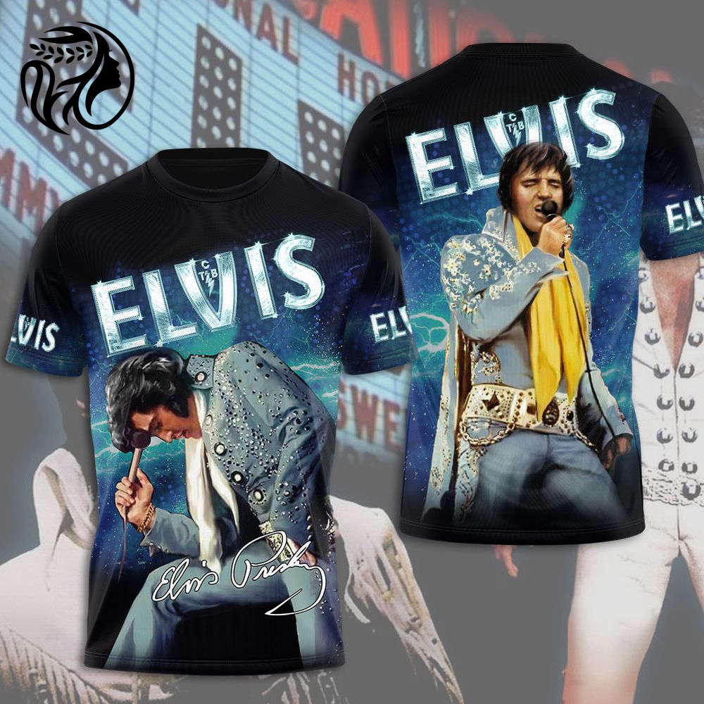 Elvis Presley 3D All Over Print Hoodie , Sweatshirt T-Shirt – MAITM 7393