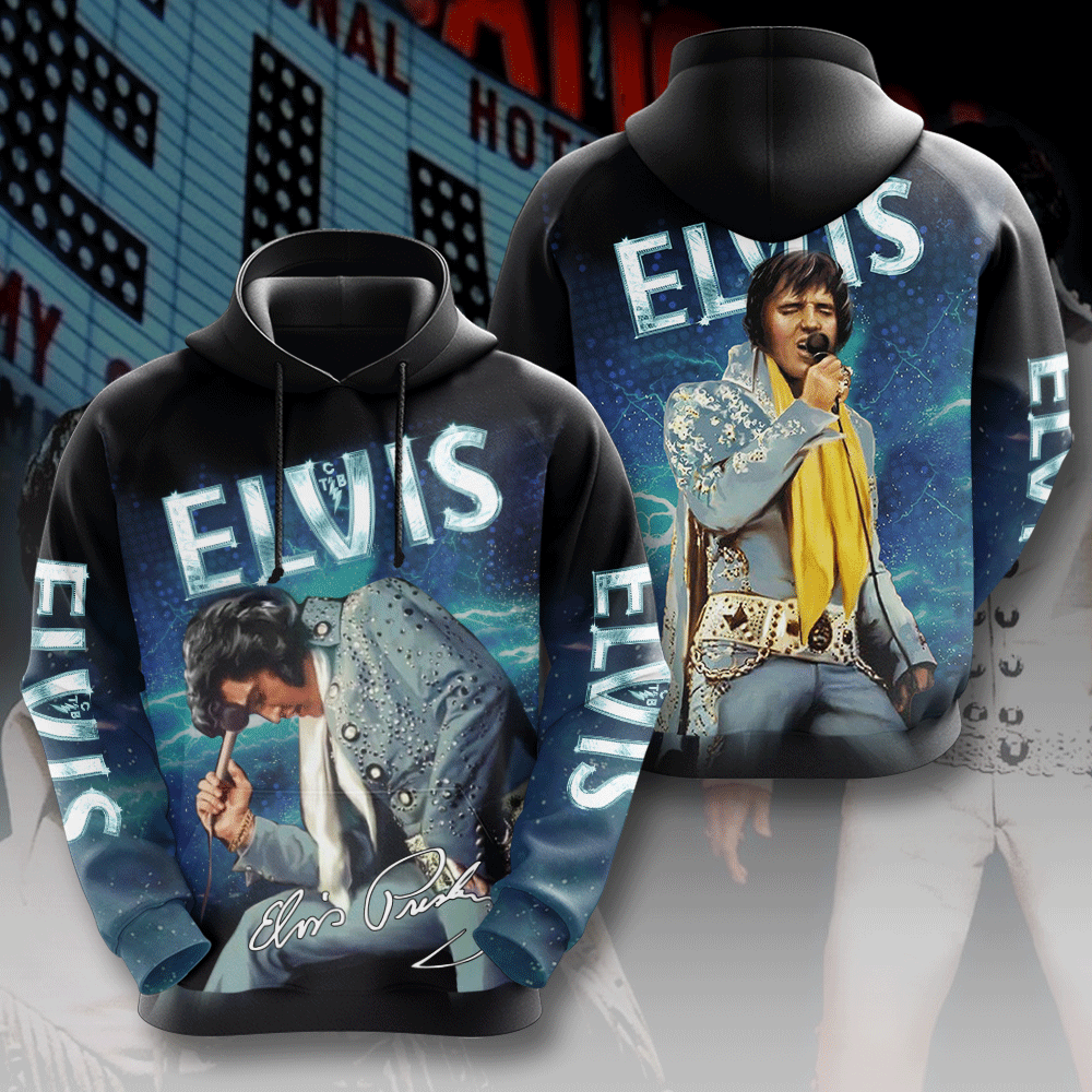 Elvis Presley 3D All Over Print Hoodie , Sweatshirt T-Shirt – MAITM 7393