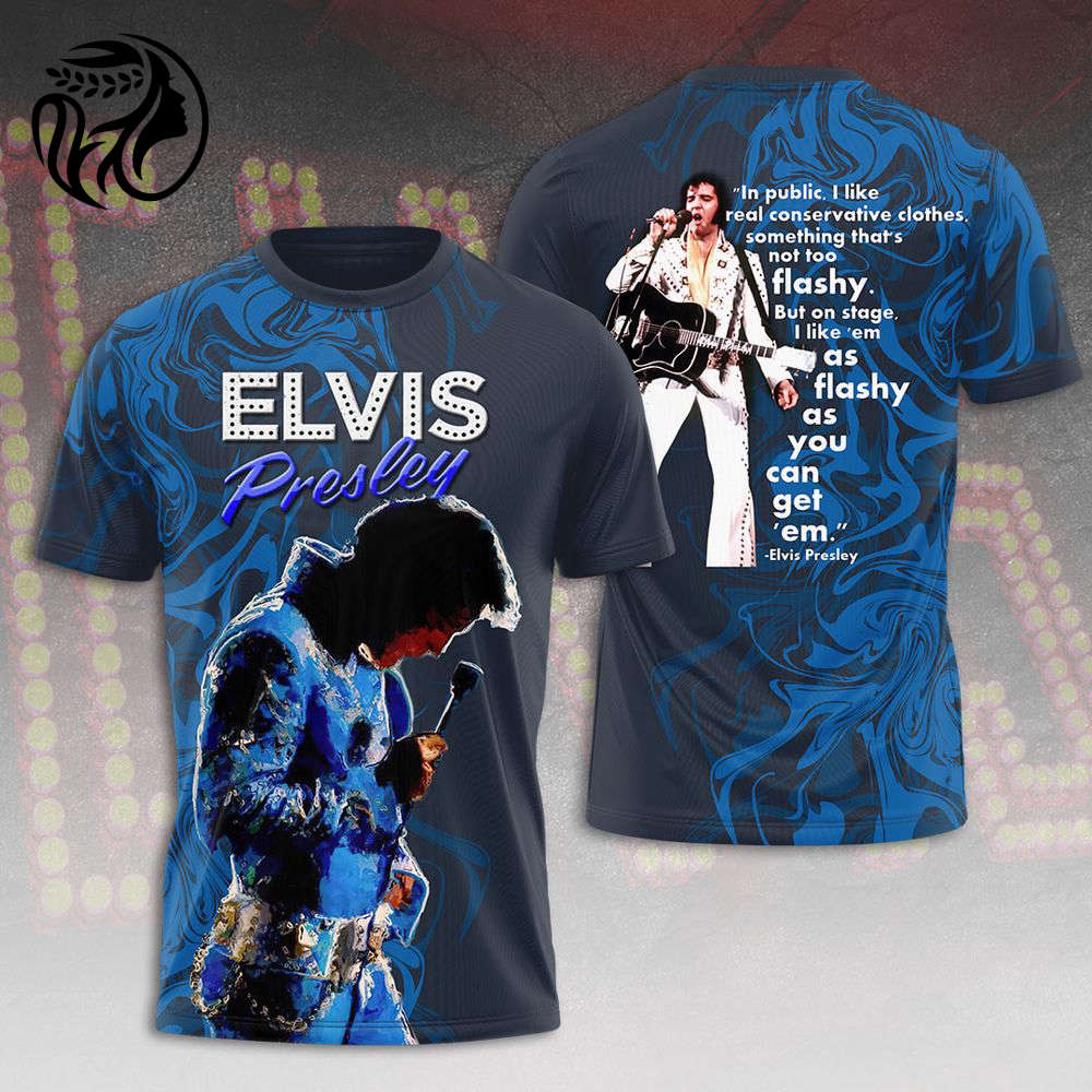 Elvis Presley 3D All Over Print Hoodie , Sweatshirt T-Shirts – Gift for Women – Christmas Gift