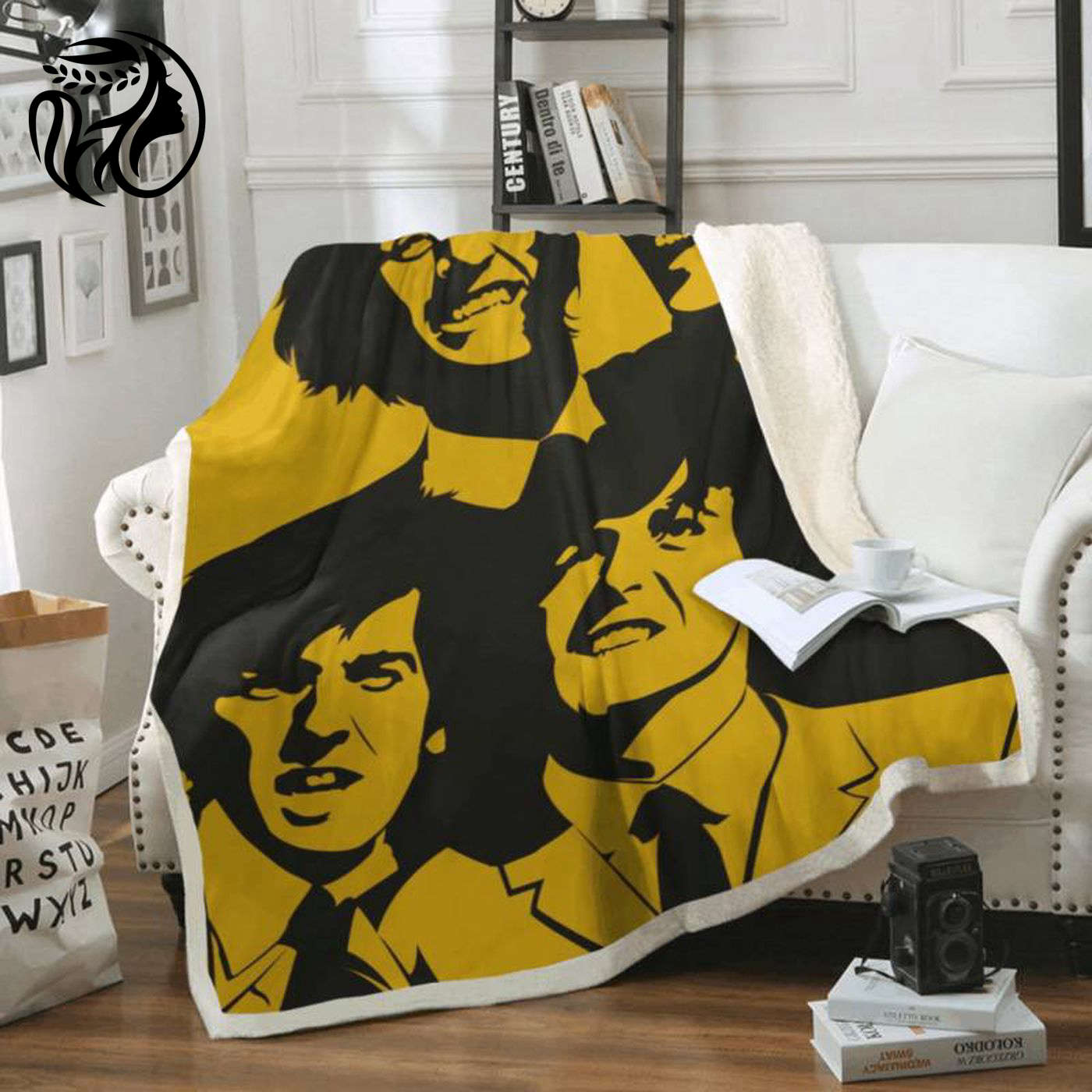The Beatles Fleece Blanket: Cozy Up with the Iconic English Rock Band Perfect for Lovers and Fans