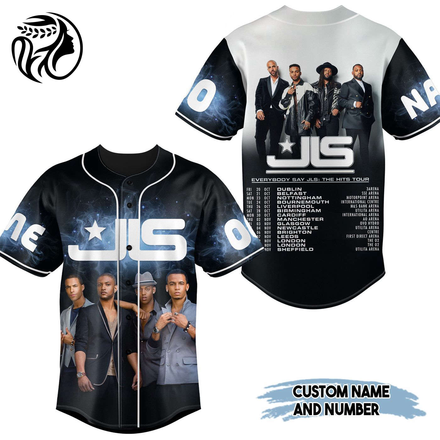 Everybody Say JLS The Hits Tour Baseball Jersey For Men Women And Kids Gift