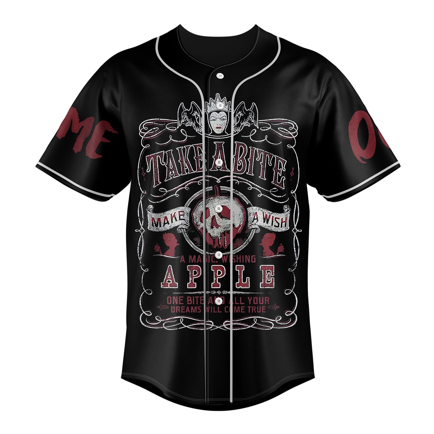 Evil Queen Baseball Jersey For Men Women And Kids Gift