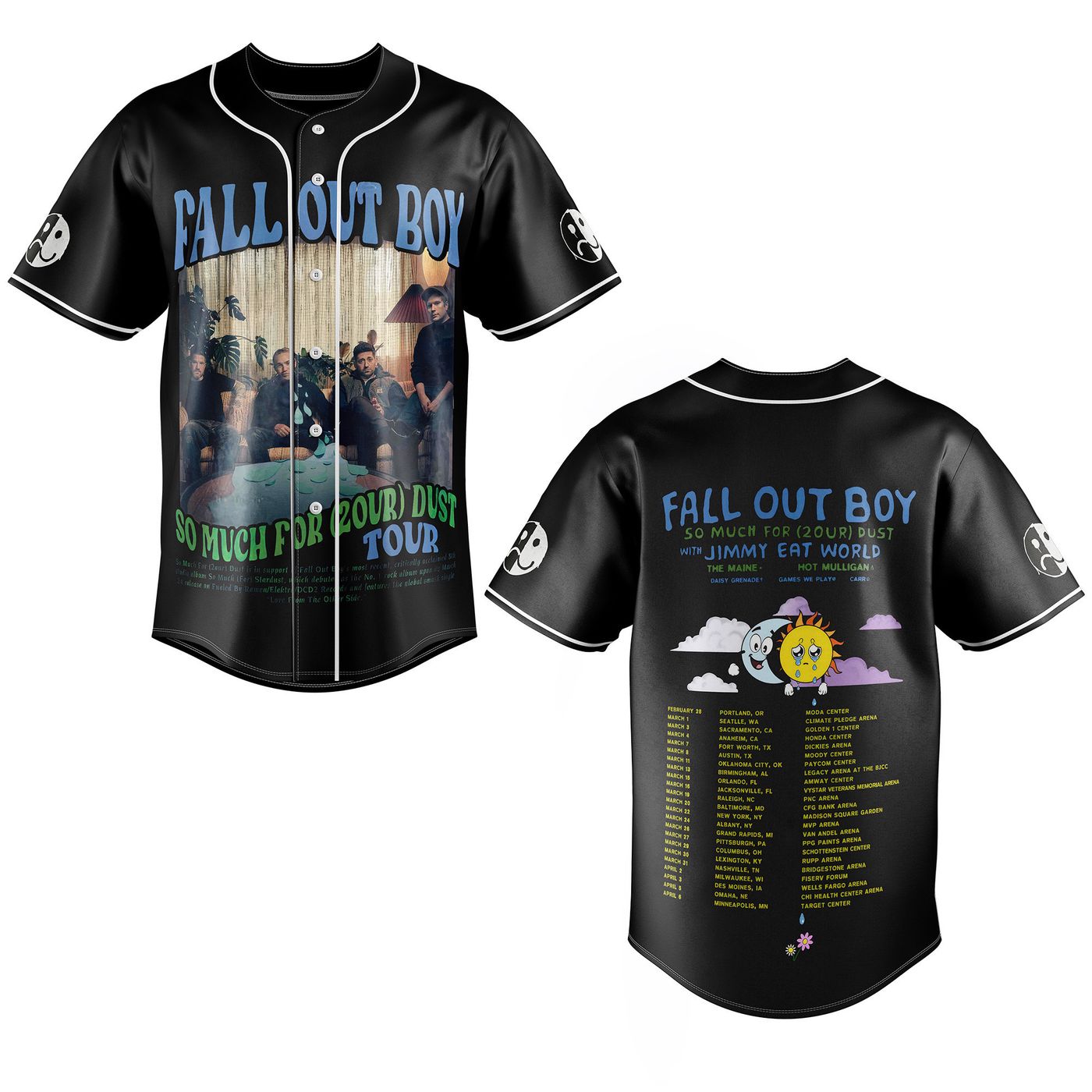 Fall Out Boy Baseball Jersey For Men Women And Kids Gift Fall Out Boy Baseball Jersey For Men Women And Kids Gift