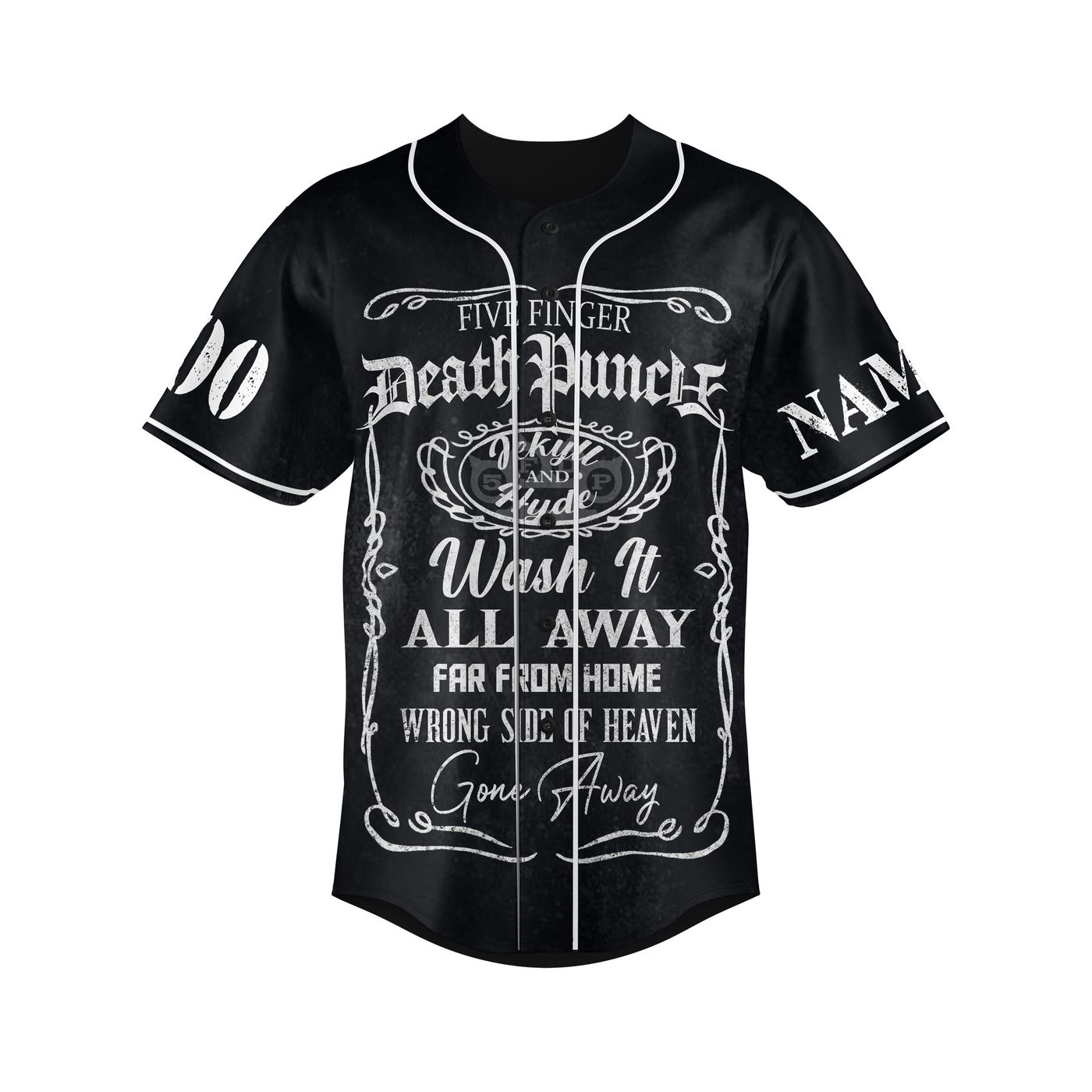Five Finger Death Punch Baseball Jersey For Men Women And Kids Gift Five Finger Death Punch Baseball Jersey For Men Women And Kids Gift