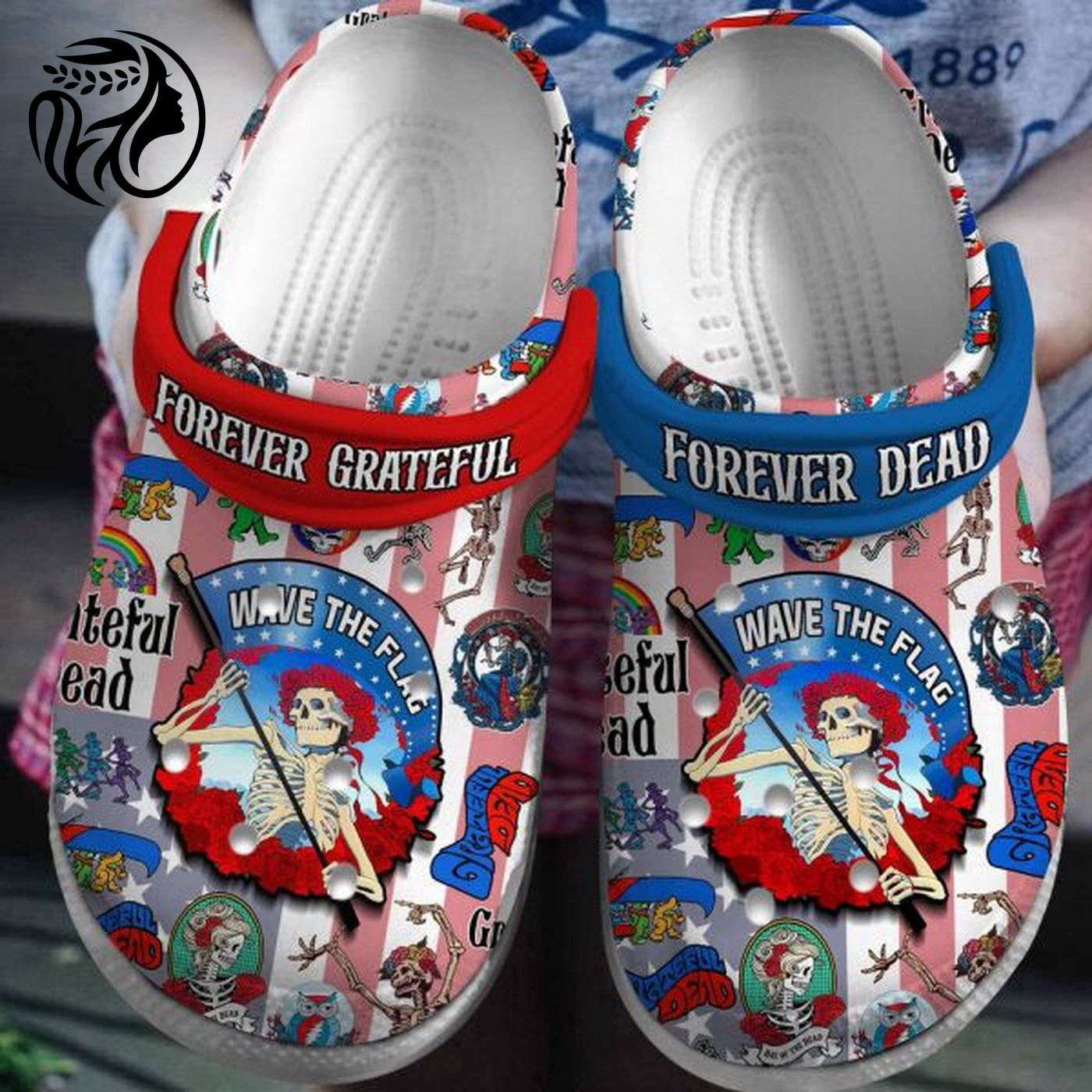 Forever Grateful Colorful Clogs For Men & Women