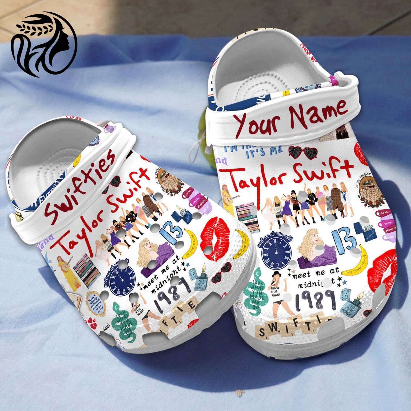 Fuzzy & Lightweight Taylor Swift Music Clogs – Cute Gift for Swiftie Fans