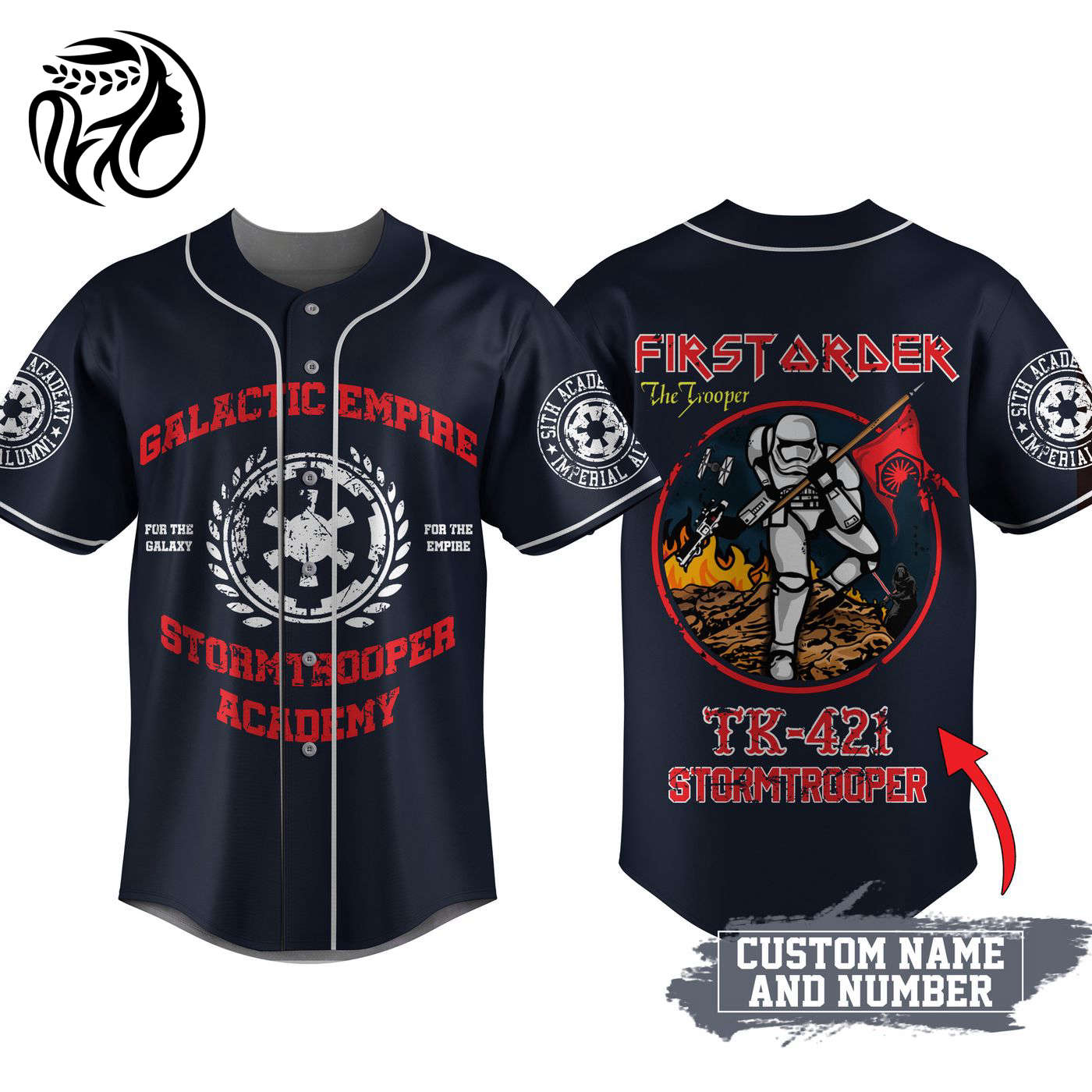 Galactic Empire Baseball Jersey For Men Women And Kids Gift