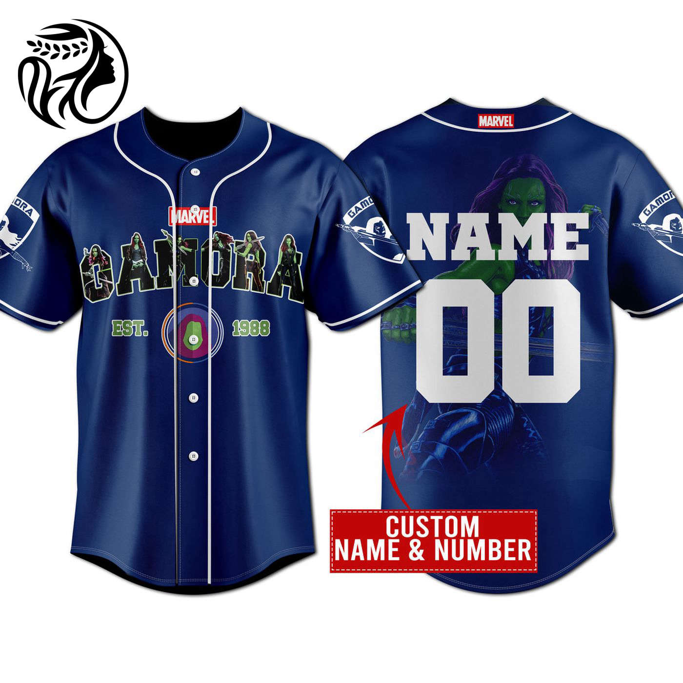 Gamora Baseball Jersey For Men Women And Kids Gift