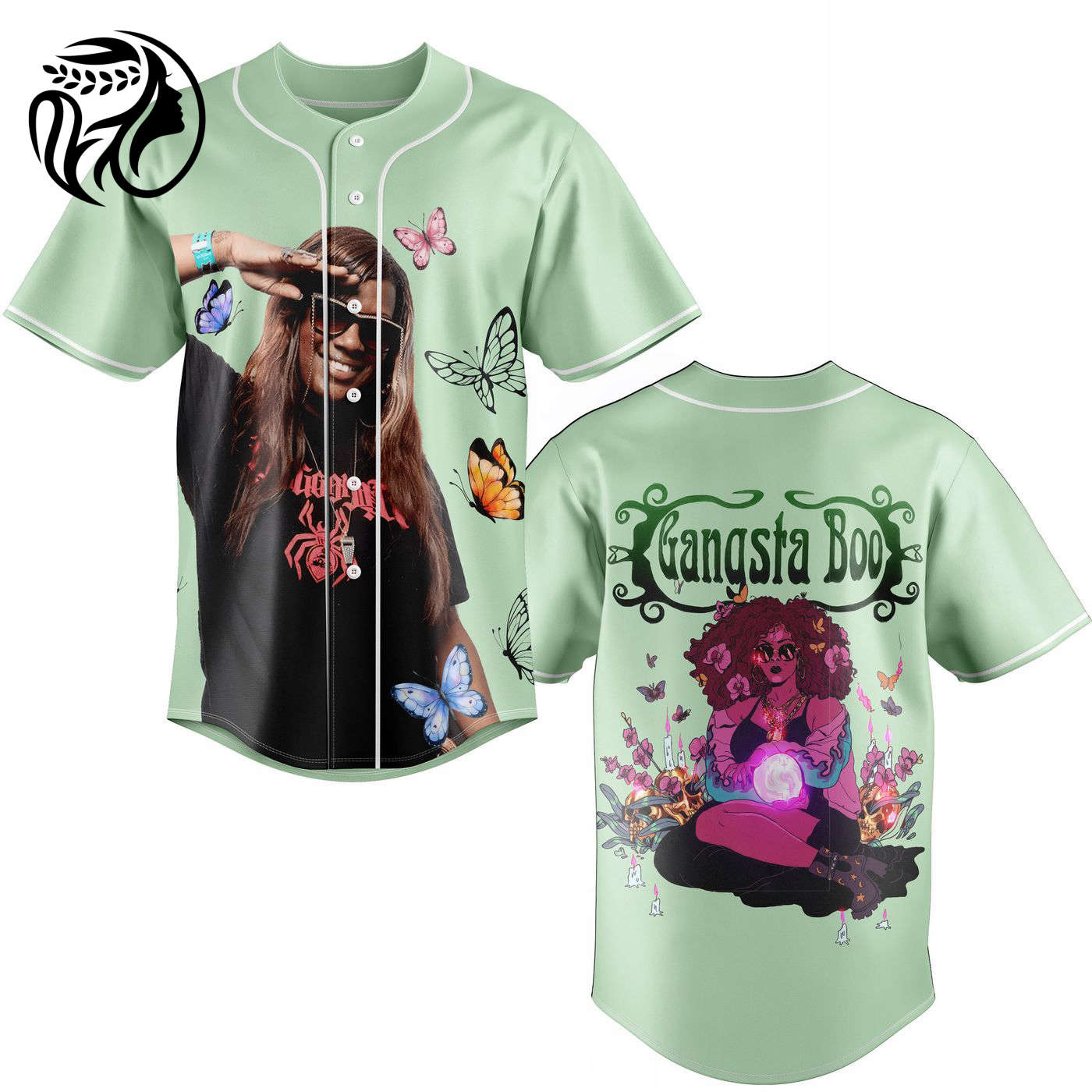 Gangsta Boo Baseball Jersey For Men Women And Kids Gift