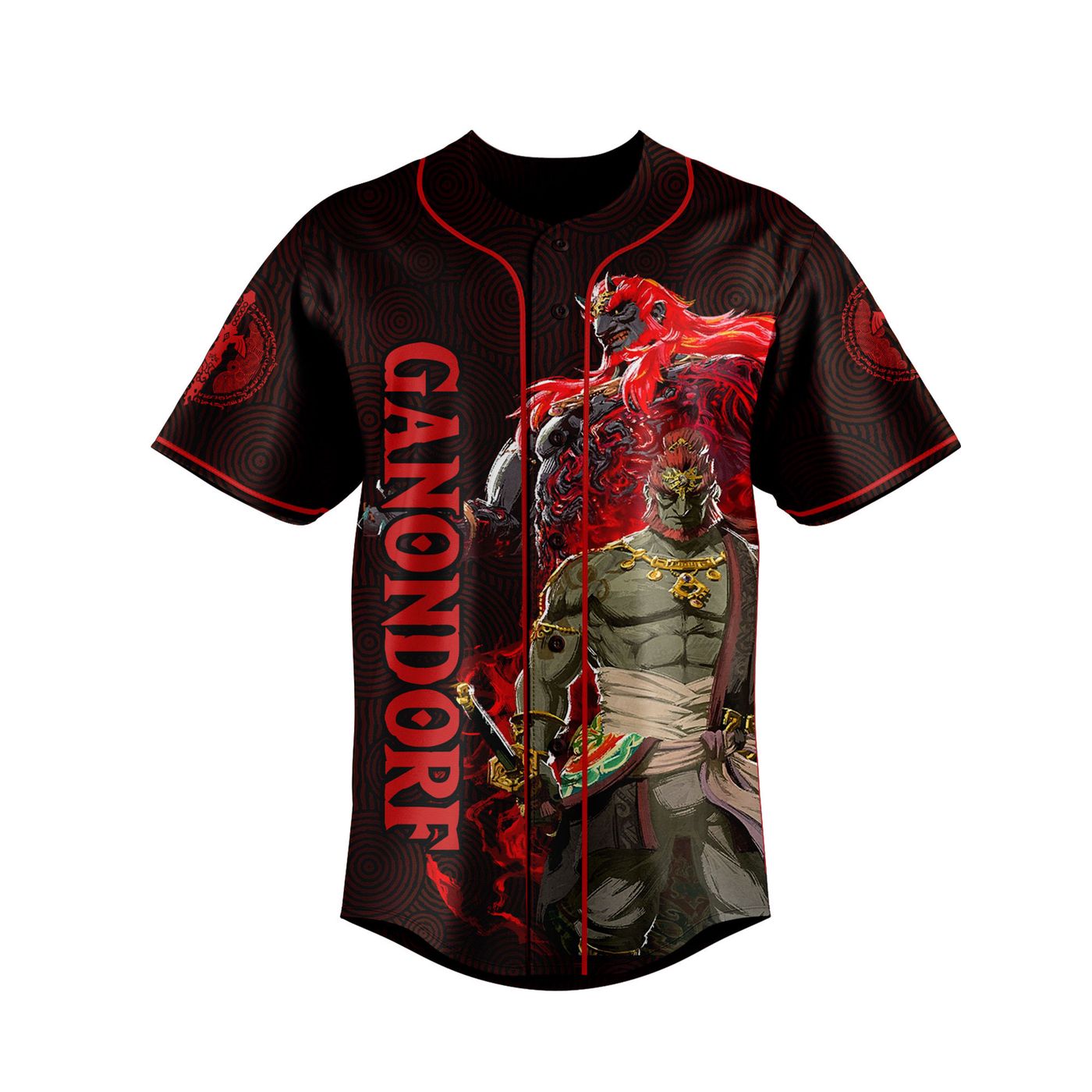 Ganondorf Baseball Jersey For Men Women And Kids Gift Ganondorf Baseball Jersey For Men Women And Kids Gift