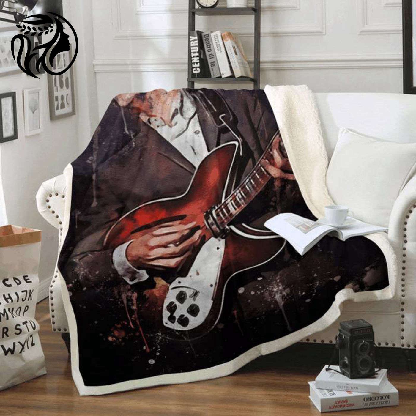 George Harrison The Beatles Fleece Blanket: A Must-Have for Fab Four Lovers