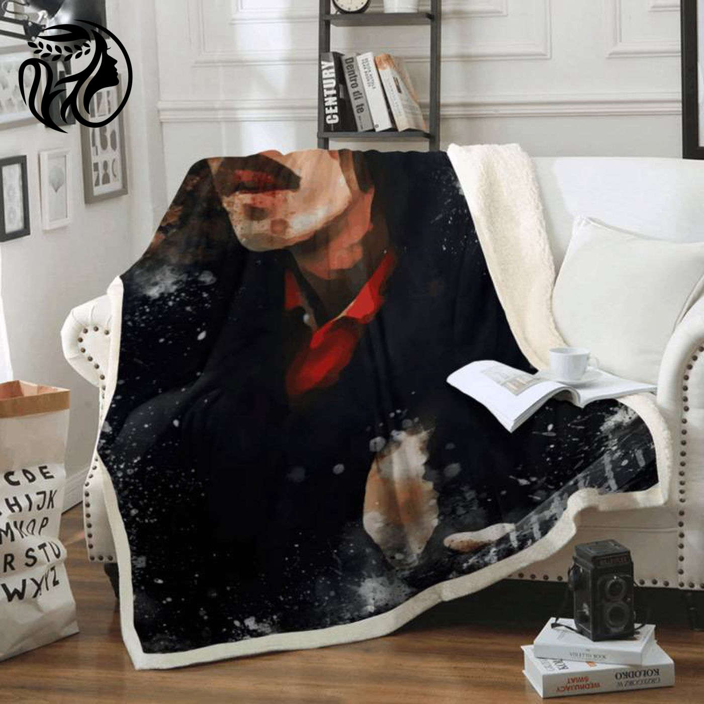 George Harrison Beatles Rock Band 1960 Art Fleece Blanket: Cozy Tribute for Fans