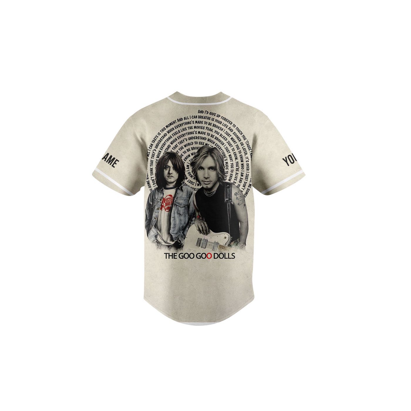 Goo Goo Dolls Baseball Jersey For Men Women And Kids Gift