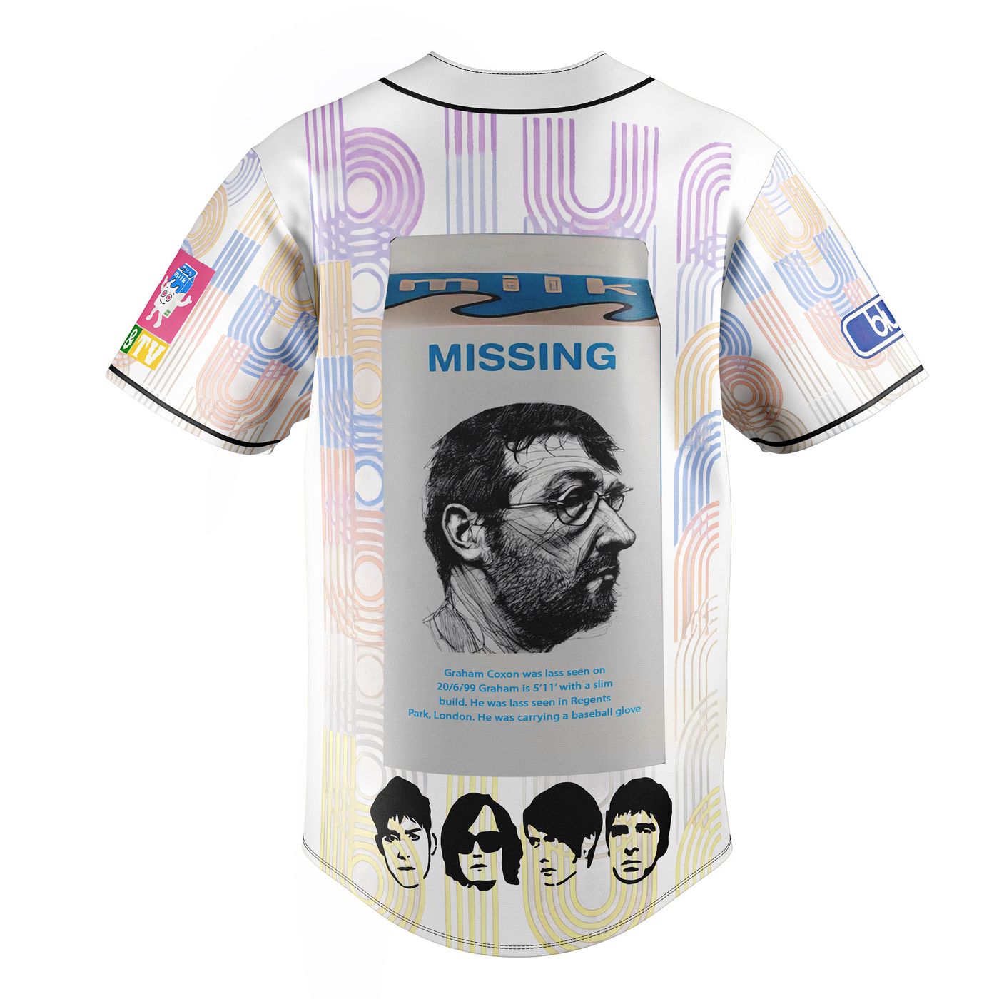 Graham Coxon Baseball Jersey For Men Women And Kids Gift Graham Coxon Baseball Jersey For Men Women And Kids Gift