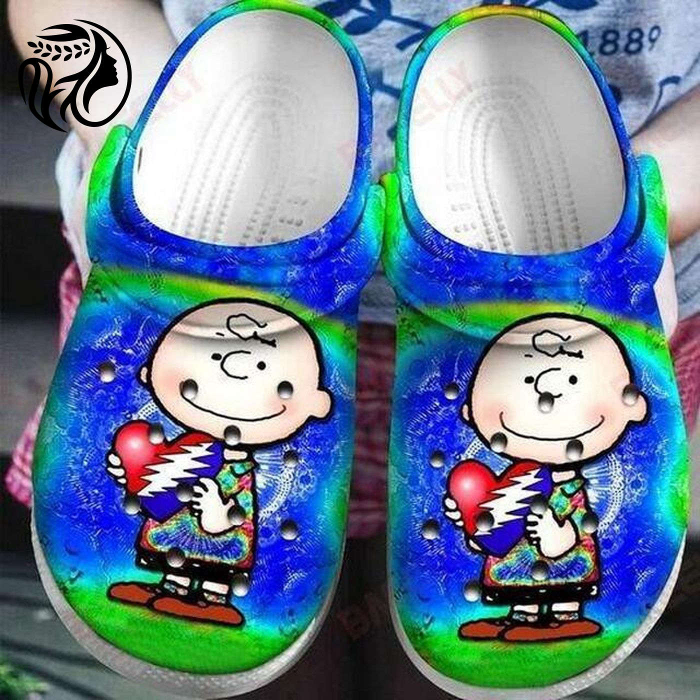 Grateful Dead Crocs Crocband Clog Comfortable Water Shoes – AOP Clog