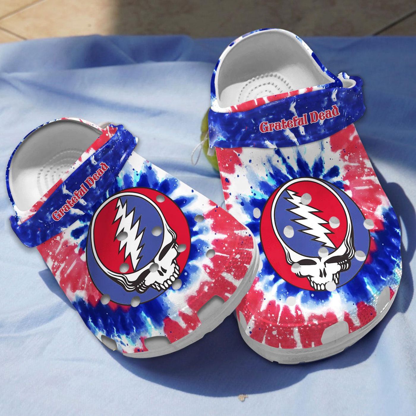 Grateful Dead Music Band Colorful Clogs