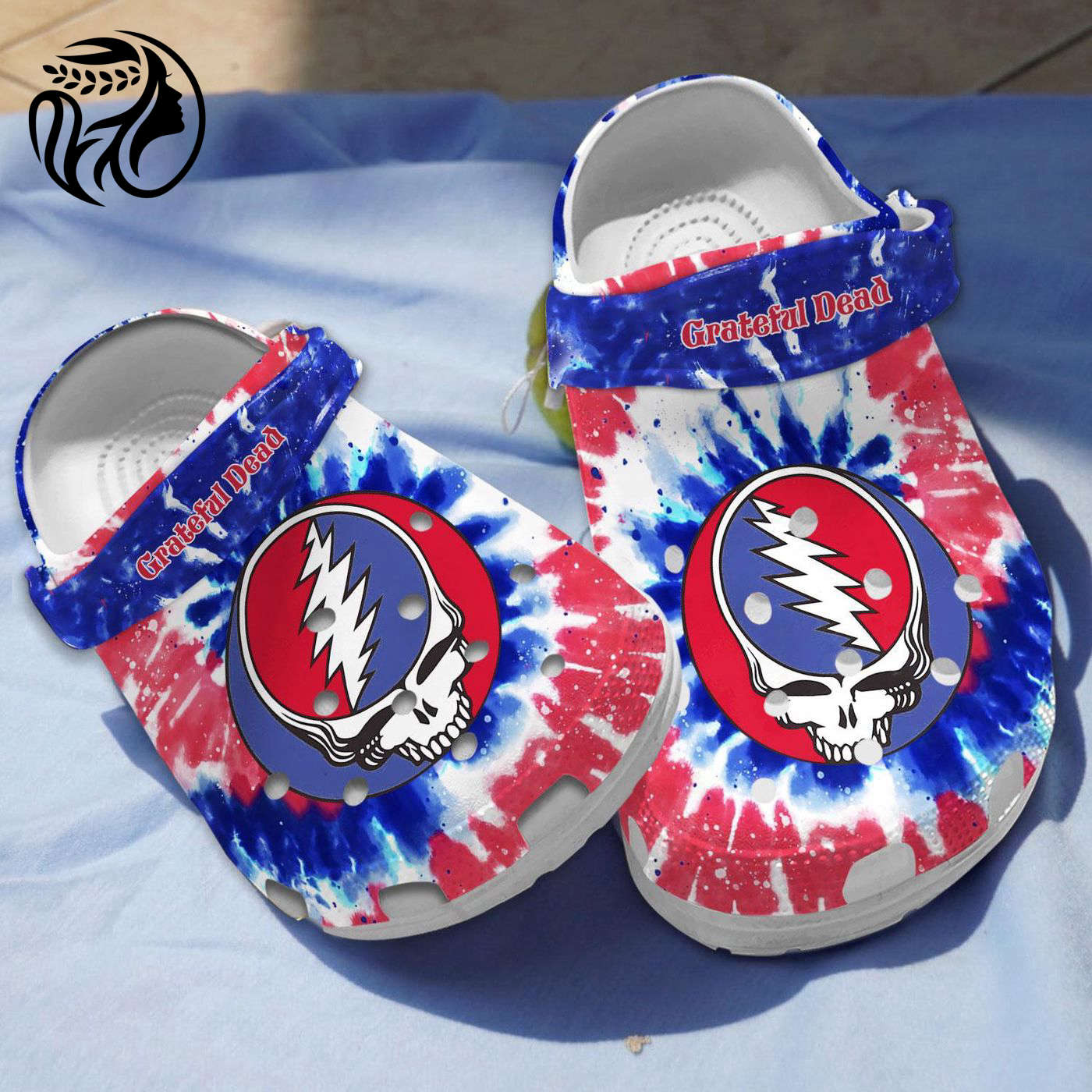 Grateful Dead Music Band Colorful Clogs