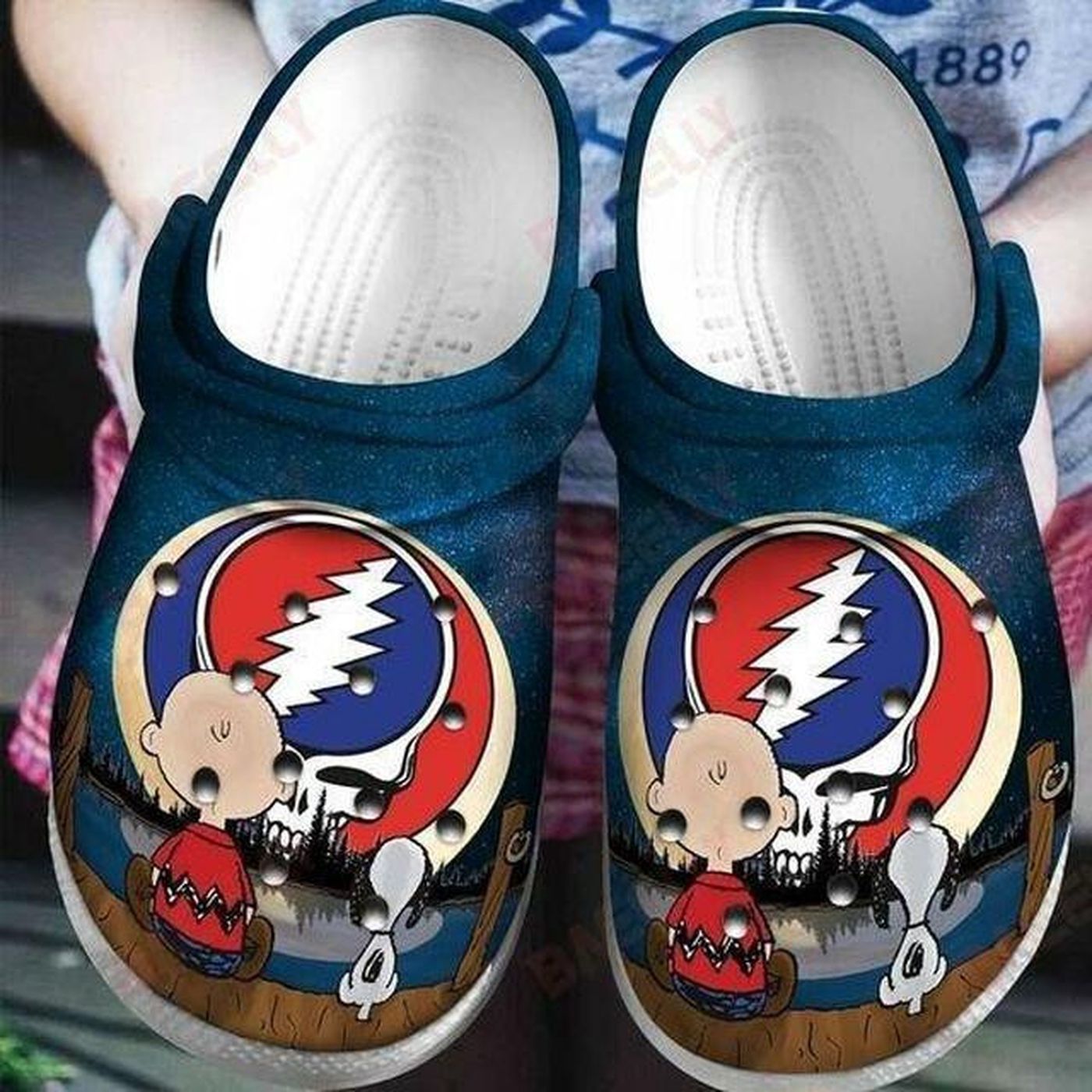 Grateful Dead Scene Unisex Classic Clogs For Fans Unisex Gifts 2024
