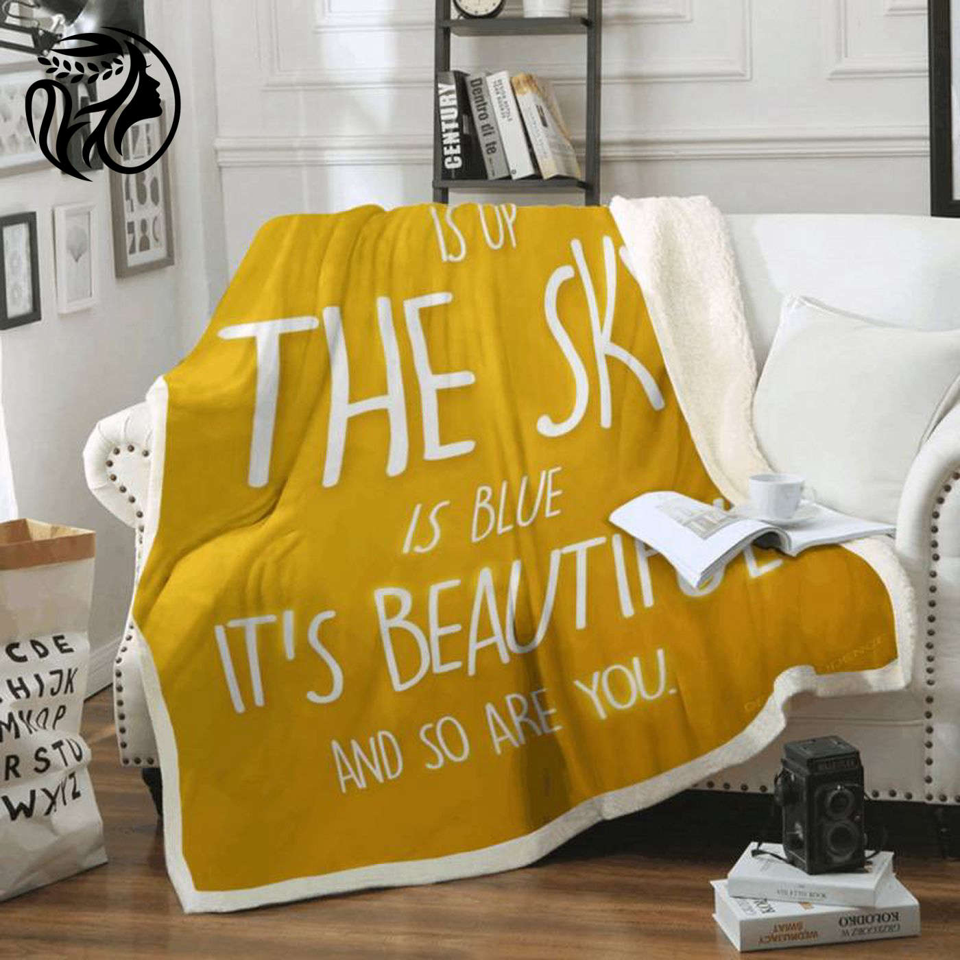 Beatles Fleece Blanket - Here Come The Sun Song Album: Cozy & Nostalgic Throw