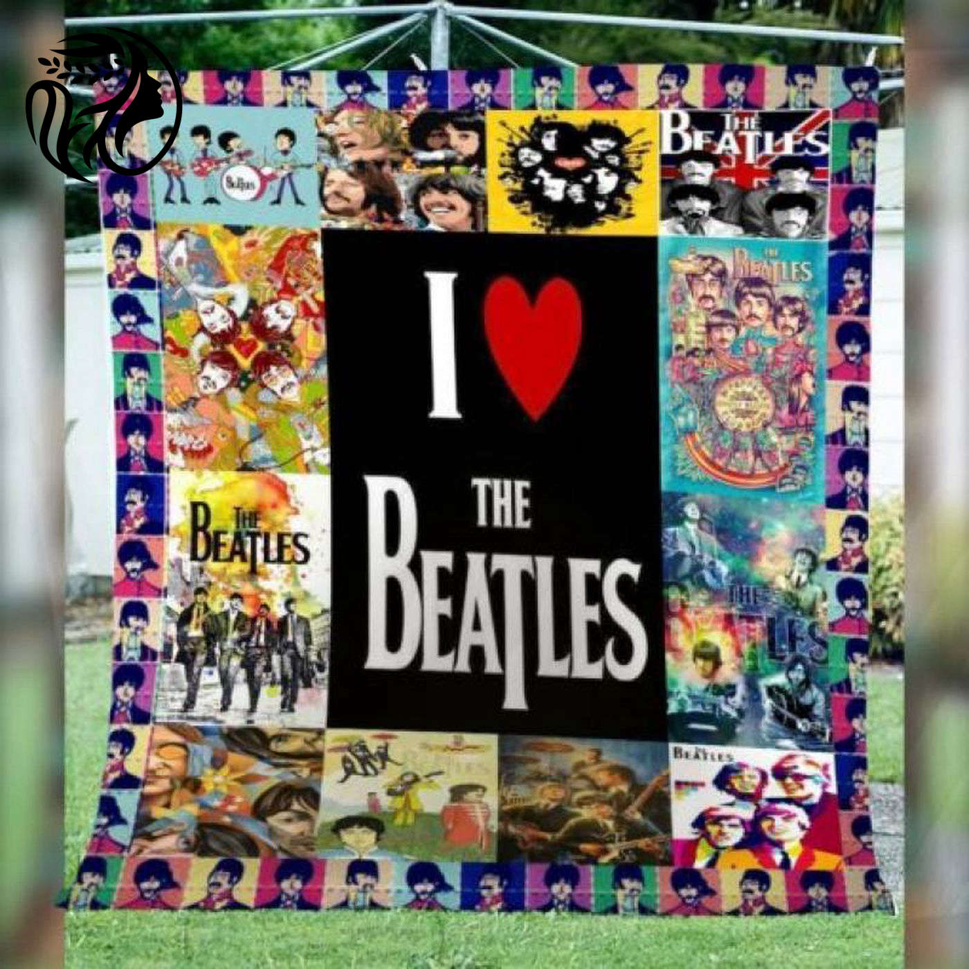Homesweetquilt Beatles Fleece Blanket – Size Options: S M L XL HF1708