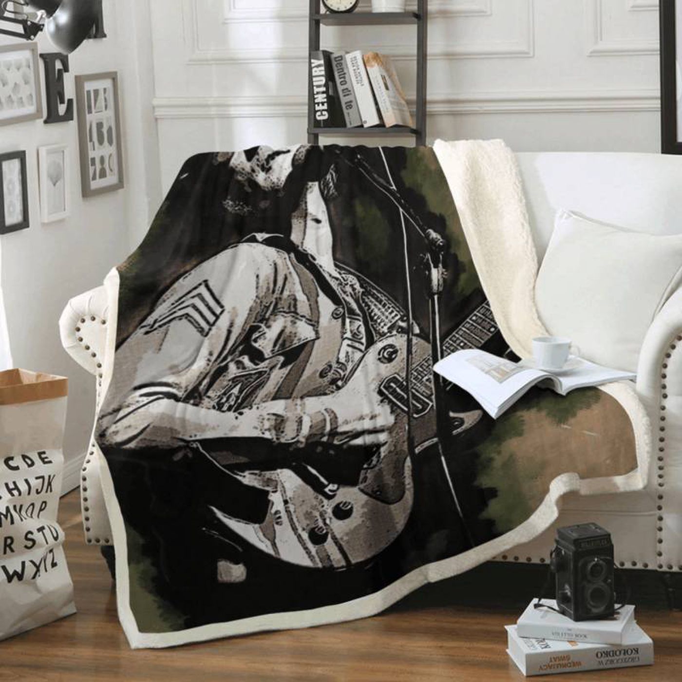 John Lennon Beatles Fleece Blanket: Must-Have for English Rock Band Fans